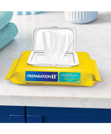 Preparation H Totables Hemorrhoid Flushable Wipes with Witch Hazel - 192 Count (4 Packs) - Buy Online on GoSupps.com