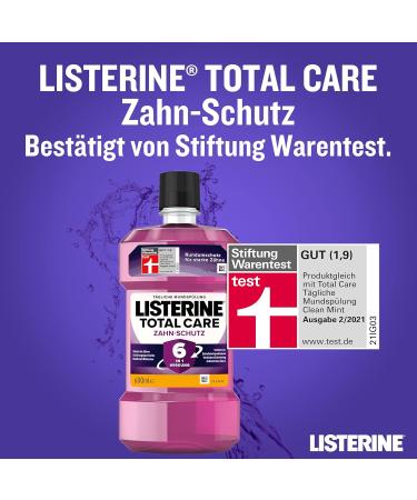 Buy Listerine Total Care Tooth Protection 2x600ml - International Shipping Available - Buy Online on GoSupps.com