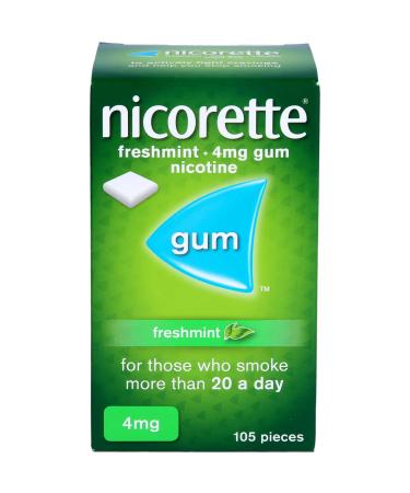 Nicorette Kaugummi 4 mg freshmint 105 st
