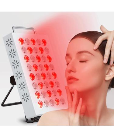 Shyineyou Red Light Near Infrared Light Lamp Panel with 40pcs Dual Chips