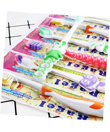Shop Minkissy 24 Pcs Cartoon Toothbrush Set - Kids Tooth Cleaning Brushes with Soft Bristles for Healthy Smiles - Buy Online on GoSupps.com