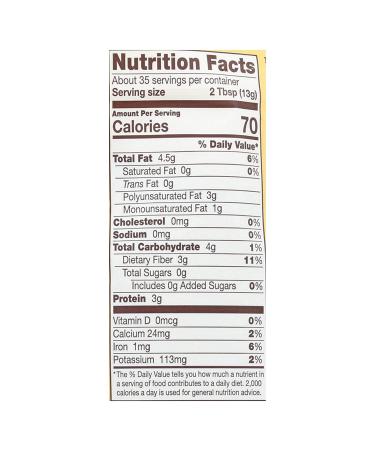 Buy Bob's Red Mill Organic Golden Flaxseed Meal 16 oz - Rich in Omega-3, Gluten-Free - Buy Online on GoSupps.com