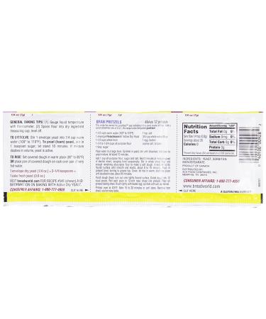 Fleischmann's Active Dry Yeast 0.25 oz 9 Count Pack - Baking Essential for Perfect Dough Rising - Buy Online on GoSupps.com