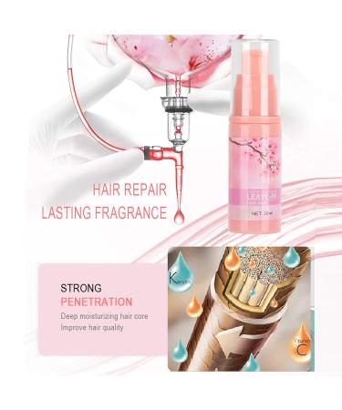 30ML 2 Bottle Hair Mask with Sakura Extract for Dry & Split Ends Repair and Moisturizing - Buy Online on GoSupps.com