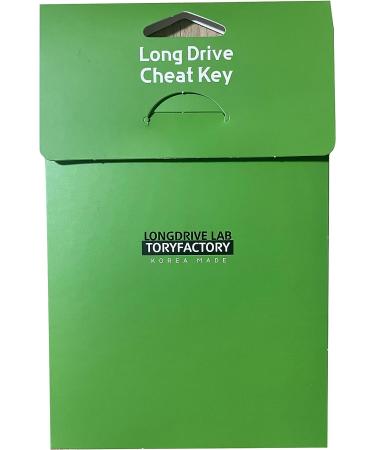 Long Drive Cheat Key Anti Slice & Hook Golf Film Protector - Increase Distance & Reduce Spin | Straight Shot Club Protection & Golf Accessories - Buy Online on GoSupps.com