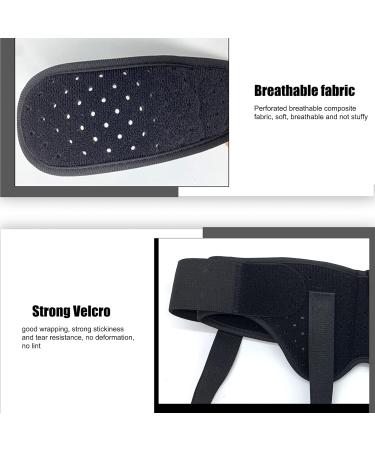 Buy ZUMMUT LICHTENBINDER | Stretch Inguinal Hernia Belt - Elastic Lycra Support Band for Post-Operation Recovery - Black L - Buy Online on GoSupps.com