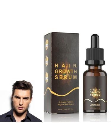 Hair Serum for Hair Growth Ginger Hair Regrowth Serum Ginger Hair Growth Oil for Thinning Repair Hair Follicles Hair Growth Oil for Hair Rapid Growth and Thickening Trengthen Hair Roots 20ML