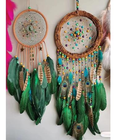 HAPPY FEATHER 6-9 inch Natural Guinea Wing Plumage Feather Pack of 20 - Multi Color DIY Craft Supply - Buy Online on GoSupps.com