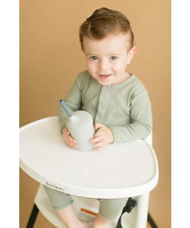 NEUTBABY Silicone Cup | Durable 3 Stage Toddler Cups | Easy to Clean Muted Color Cup in Sand Beige - Buy Online on GoSupps.com