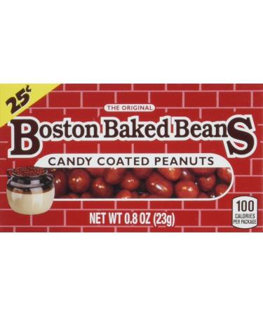 Boston Baked Beans Candy Coated Peanuts 0.8 Ounce (Pack of 24) 0.81 Ounce (Pack of 24)