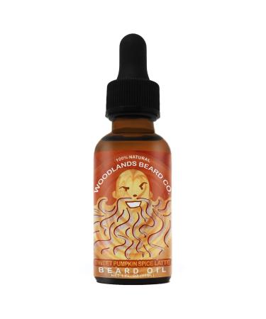 Sweet Pumpkin Spice Latte Beard Oil - A Holiday Favorite Coffee Scent (1 oz) 1 Fl Oz (Pack of 1)