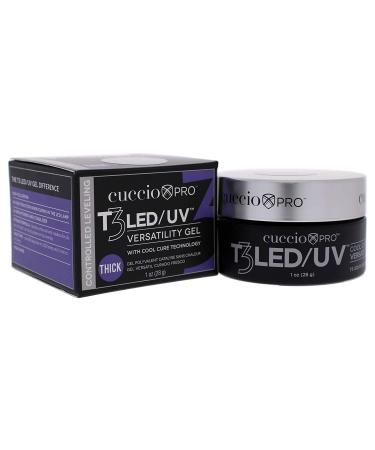 Cuccio Pro T3 LED/UV Cool Cure Versatility Gel - Opaque Welsh Rose 1oz - Strong Adhesion, Controlled Levelling, Flexible & Fast cure - Buy Online on GoSupps.com