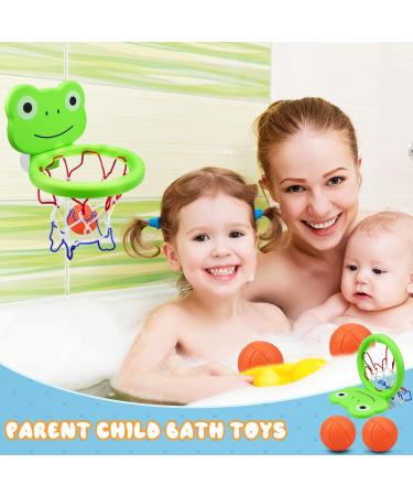Bath Toy Basketball Hoop for 1-3 Year Old Toddler - Fun Frog Design | Ideal Gifts for Boys and Girls - Ages 6M - Buy Online on GoSupps.com