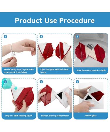 Upgrade Magnetic Window Cleaner Sofenthiss Window Cleaner Sofenthiss Window Sill Cleaner Window Cleaner Magnetic Double Sided Magnetic Window Cleaner Design Blue 3-8mm - Buy Online on GoSupps.com