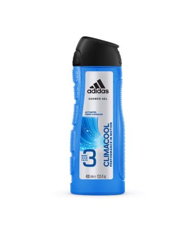 Adidas Climacool 3in1 Shower Gel Shampoo 400 ml/ 13.5 fl oz  Blue - Buy Online on GoSupps.com