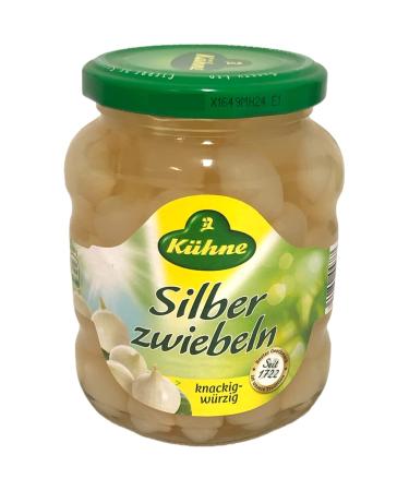 K hne Pearl Onions in Spicy Infusion - 330g Glass Jar | Gourmet International Shipping - Buy Online on GoSupps.com