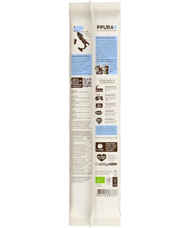 PPURA BIO Gluten-Free Wholemeal Rice Spaghetti | 400g Natural Italian Pasta | No Colors or Preservatives | Bronze Process | Zero Food Waste - Buy Online on GoSupps.com
