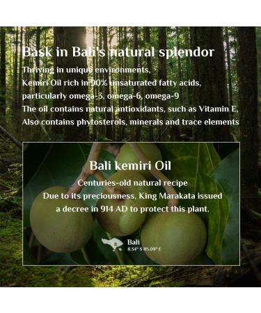 Buy Kemiri Oil for Hair: Strengthening & Nourishing Split End Treatment - International Shipping - Buy Online on GoSupps.com