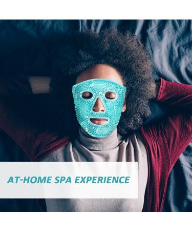 1 Piece Cooling Mask Cooling Eye Mask Reusable Face Mask Warming Eye Mask Eye Cooling Mask Face Mask for Women Gel Mask - Buy Online on GoSupps.com