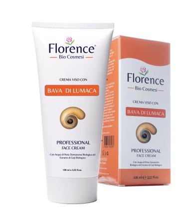 100ml. Snail Face Cream with Hyaluronic Acid Vitamin C. Certified Organic Face and Eye Contour Care. Anti-Wrinkle Cream for All Skin Types. Face Cream for Women and Men