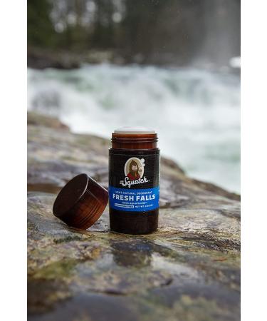 Dr. Squatch Natural Deodorant for Men 3 Pack Fresh Falls - Aluminum Free Men's Deodorant (2.65 oz x 3) - Buy Online on GoSupps.com