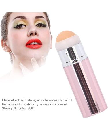 Oil absorbing roller for face cleaning volcanic stone mini oil absorbing roller for skin care makeup facial massage(Oil-absorbing roller) - Buy Online on GoSupps.com