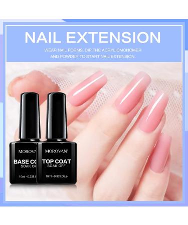Morovan Acrylic Nail Kit with Drill - Professional Set for Beginners with Glitter Powders, Brush, and Gift Box - Buy Online on GoSupps.com