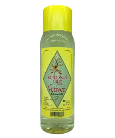 Legitima Kolonia 1800 Vetiver Cologne (16 Fl. Oz.) 16 Fl Oz (Pack of 1)