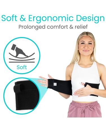 Vive Broken Rib Brace - Support Belt for Fractured Ribs | Post-Surgery Compression Wrap for Men & Women - Buy Online on GoSupps.com