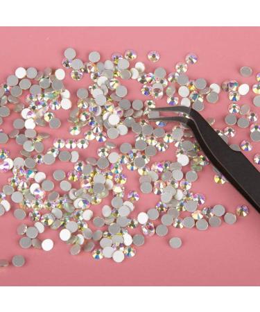 1500-Piece AB Crystal & Clear Rhinestone Nail Art Set with Tweezer & Dotting Pen - Buy Online on GoSupps.com