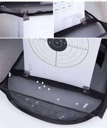 Reusable Airsoft Target with Trap Net Catcher - Ideal for BB & Pellet Gun Training - Buy Online on GoSupps.com
