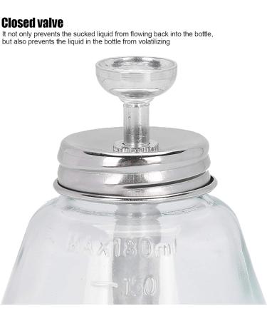 180ml Press Type Liquid Pump Dispenser Nail Polish Remover Refillable Bottle (Aluminum Core) Refillable Containers - Buy Online on GoSupps.com