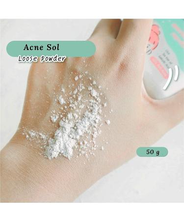 SOL Acne Loose Powder X2 - Shine Control for Oily Face | Long-Lasting Makeup & Finishing Powder for All Skin Tones - Mattifying & Translucent Formula - Buy Online on GoSupps.com