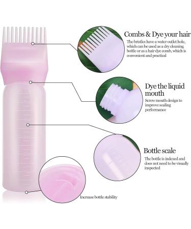 Vnklomes Hair Oil Applicator Set - 6 Pieces with Massage Brush & 160ml Root Ridge Bottle for Home & Salon Hair Care - Buy Online on GoSupps.com