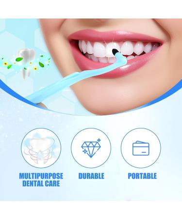 Quelcc 3-Piece Toothbrush Set | Stain & Tartar Remover | Soft Ricket Brush for Professional Tooth Cleaning | Remove Discoloration & Plaque - Buy Online on GoSupps.com