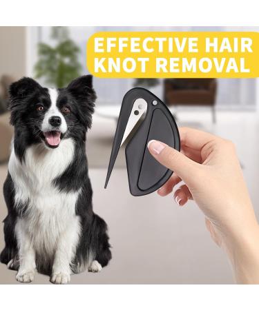 10-Piece Cat Knot Comb Set - Pet Care Brush for Cats | Hair Removal & Massage Tool (Black) - Buy Online on GoSupps.com