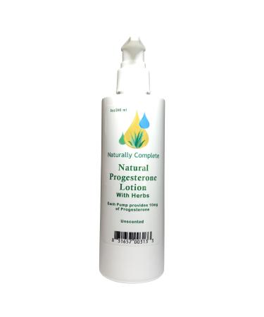 Progesterone Plus Herbs Lotion 8 oz. Pump Bottle