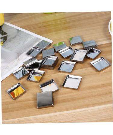 Beavorty 180 PCS square magnets empty pans for eyeshadow metal pans for eyeshadow empty eyeshadow tin pan Mx3pcs As Shownx3pcs - Buy Online on GoSupps.com