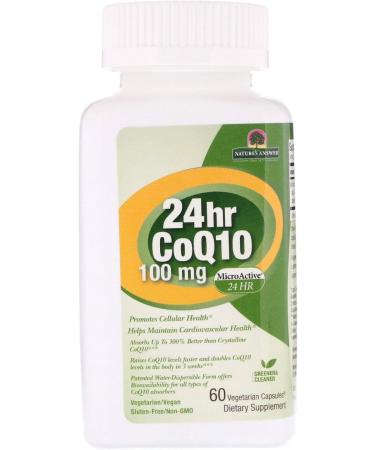 CoQ10 24hr 100mg - Premium Quality Coenzyme Q10 for Energy & Heart Health | International Shipping Available - Buy Online on GoSupps.com