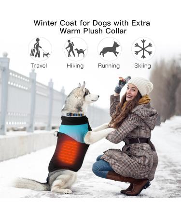Waterproof Winter Dog Coat for Small to Medium Dogs | Warm & Windproof Jacket with D-Ring - Buy Online on GoSupps.com