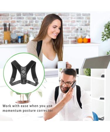 2023 Posture Corrector for Women Men - Comfortable Back Brace for Spinal Alignment and Support - Buy Online on GoSupps.com