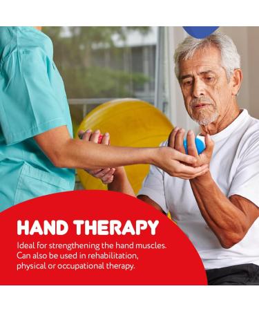 JFA Medical Therapy Exercise Putty - 5 Strengths, 57g Tubs - Extra Soft to Extra Firm - Buy Online on GoSupps.com