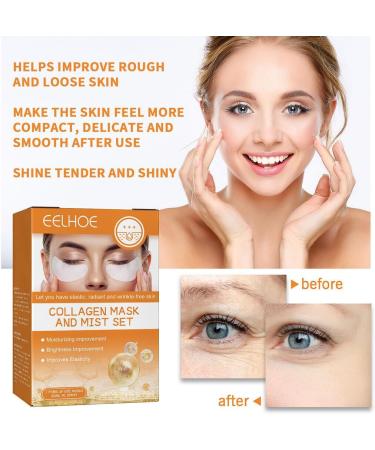 Dajidafu Portable Eye Dark Circle Spray Anti-age Anti-wrinkle Mist Sprays Moisturizing Hydrating Sprayer Wrinkle Remover Skin Care - Buy Online on GoSupps.com