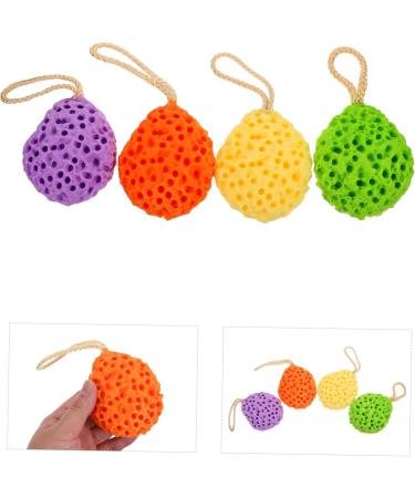 FOMIYES 8 Pcs Bath Balls & Loofahs - Soft Polyurethane Body Sponges for Shower & Spa | International Shipping Available - Buy Online on GoSupps.com