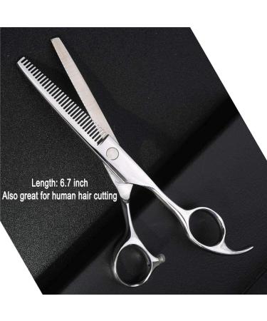 Japanese Stainless Steel Thinning Dog Grooming Scissors - Perfect for Professional Groomers and Home Pet Grooming - Buy Online on GoSupps.com