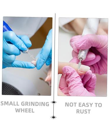 SOLUSTRE Nail Polisher Nail Bit Manicure Pedicure Bit Nail Beauty Tools Nail Drill Heads Nail Gel Polish Nail Polish Bits Nail File Head Hair Cutting Cape Umbrella Nail Set Alloy Plastic - Buy Online on GoSupps.com