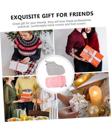 minkissy 1 Set Gloves Paraffin Wax Glove and Bootie Paraffin Wax Mitts Paraffin Wax Socks Heated Glives Tools Heat Tool Paraffin Wax Hand Cover Wax Foot Covers Paraffin Wax Cover - Buy Online on GoSupps.com