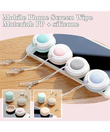 Fingerprint Eraser Balls Fingerprint Eraser for Screens Macaron Phone Screen Cleaner Portable Fingerprint Proof Screen Cleaner (Khaki 4pcs) - Buy Online on GoSupps.com