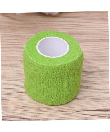 FRCOLOR 10pcs Self-Adherent Muscle Support Tape - Non-Woven Athletic Elasticity Green - Protective Gear for Sports Injuries - Buy Online on GoSupps.com