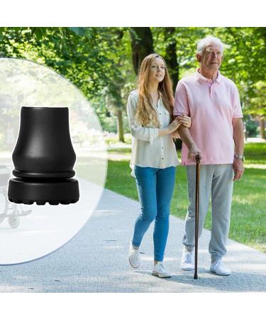 LIAMGUS 4 pcs Walking Stick Rubber Ends Non-Slip Stable Replacement Cane Tip Crutches Rubber Ends Non-Slip Rubber Replacement Cane Tip for Canes Walking Sticks Hiking Stick Seniors Crutches - Buy Online on GoSupps.com